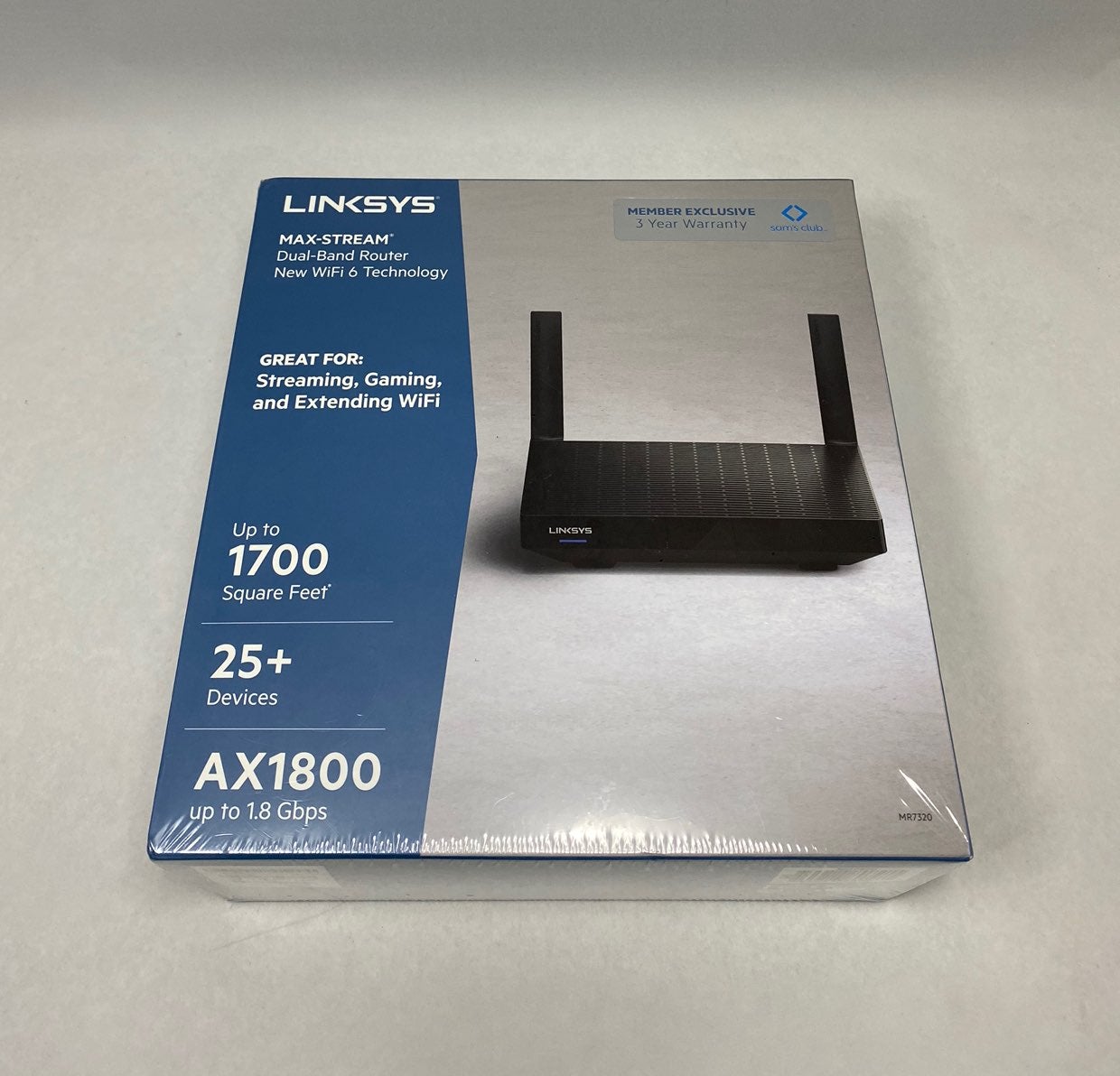 Linksys Max Stream AX1800 Router BNIB