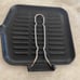 Vintage Ilsa express cast iron griddle Italy
