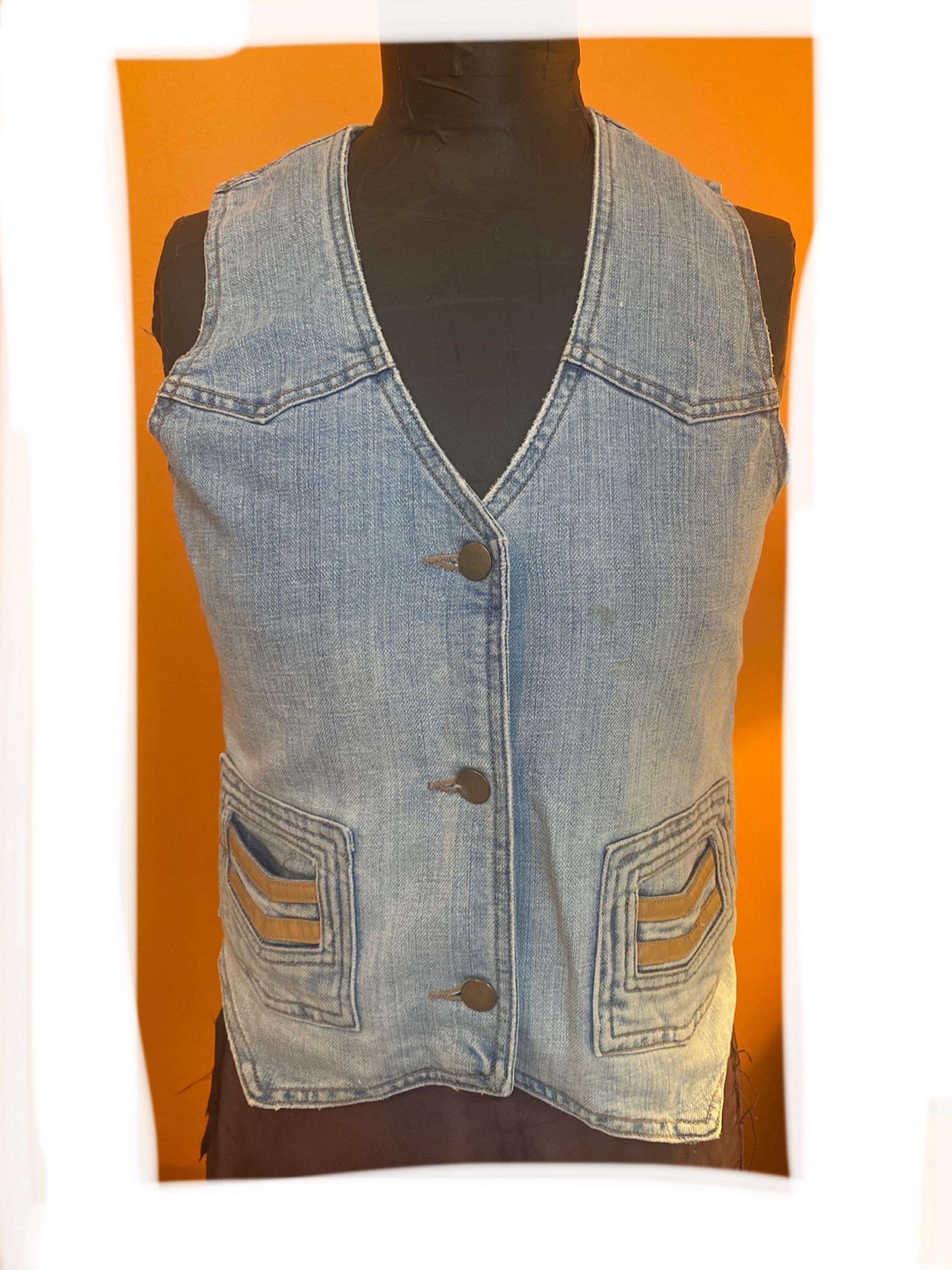 Delia’s 90’s/early 2000’s Denim Vest