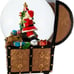100mm Wind-Up Musical Santa Water Globe in Treasure Chest