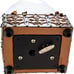 100mm Wind-Up Musical Santa Water Globe in Treasure Chest