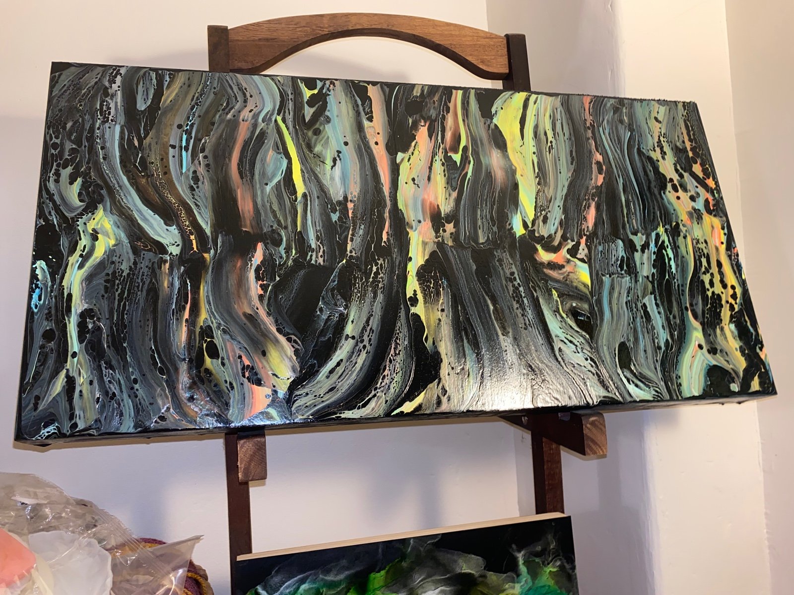 Acrylic painting
