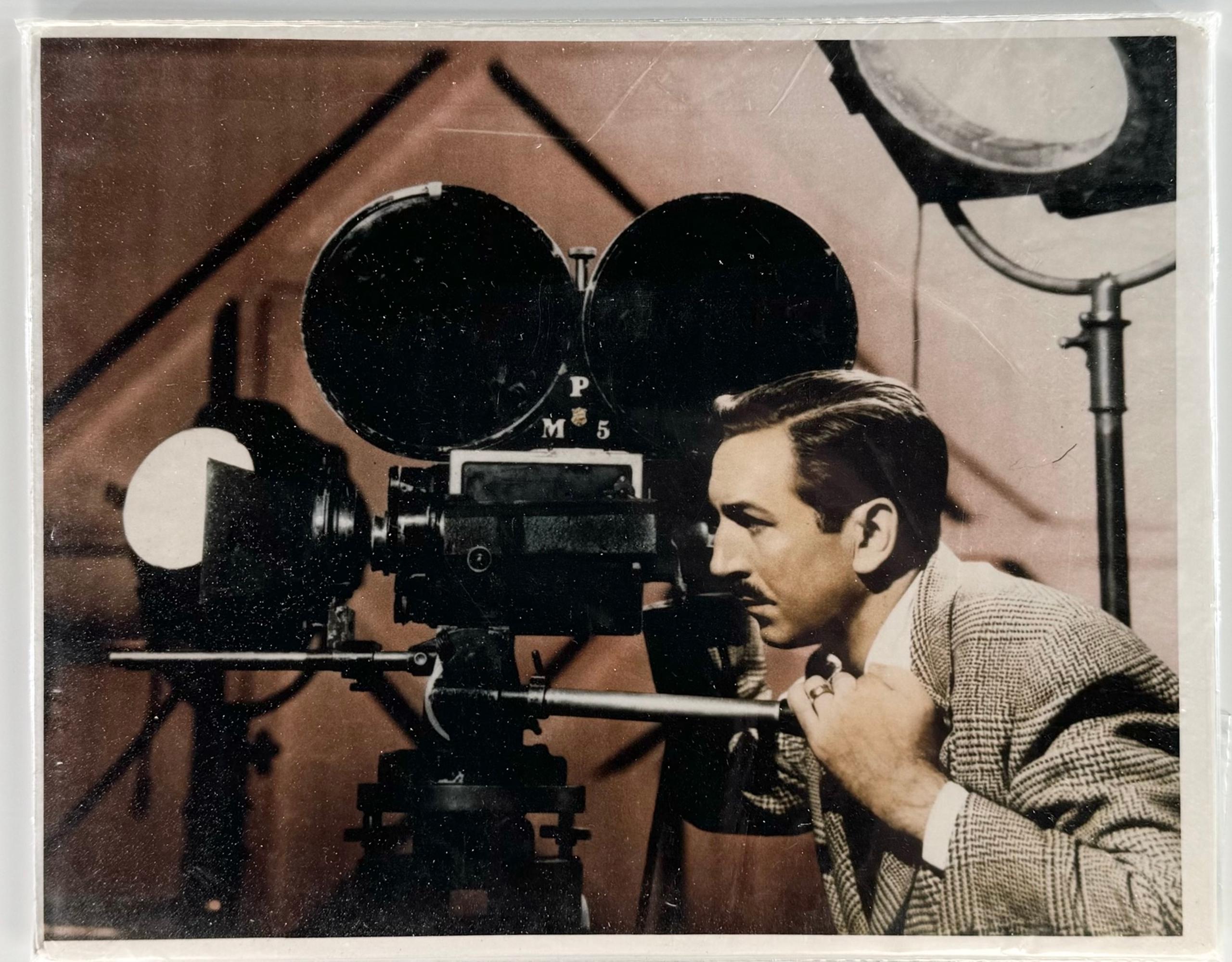 Vintage 8x10 Photo Souvenir Walt Disney Behind the Camera New NOS Sealed World