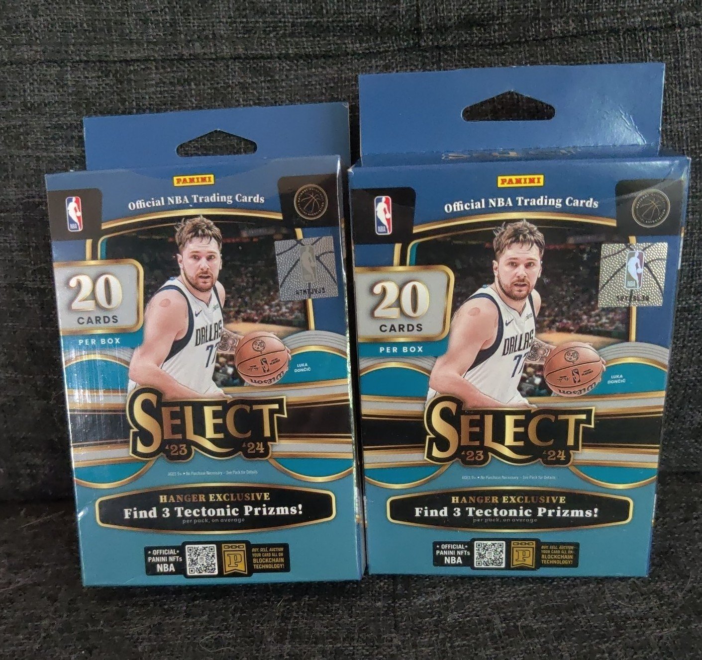 Two Select 2203-2024 NBA Hanger Boxes