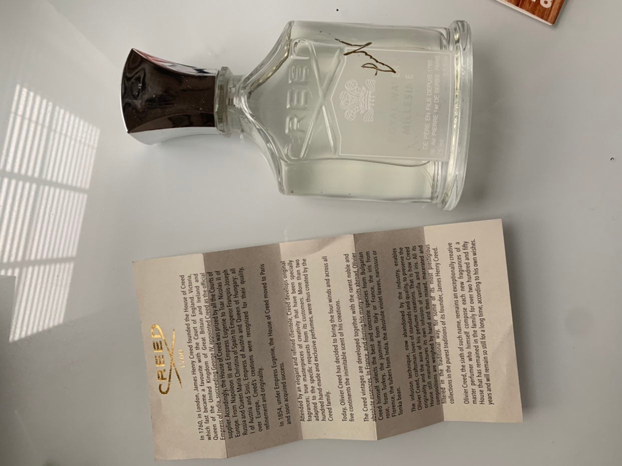 Creed royal water signed Erwin Creed