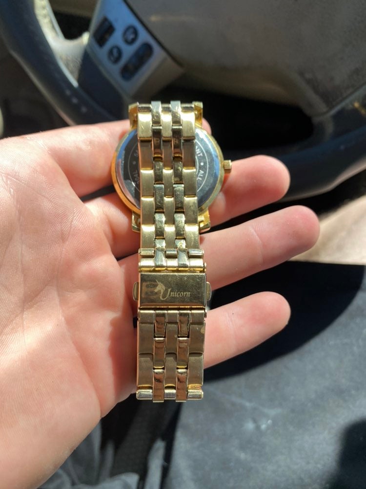 Unicorn Jewelery Gold Watch