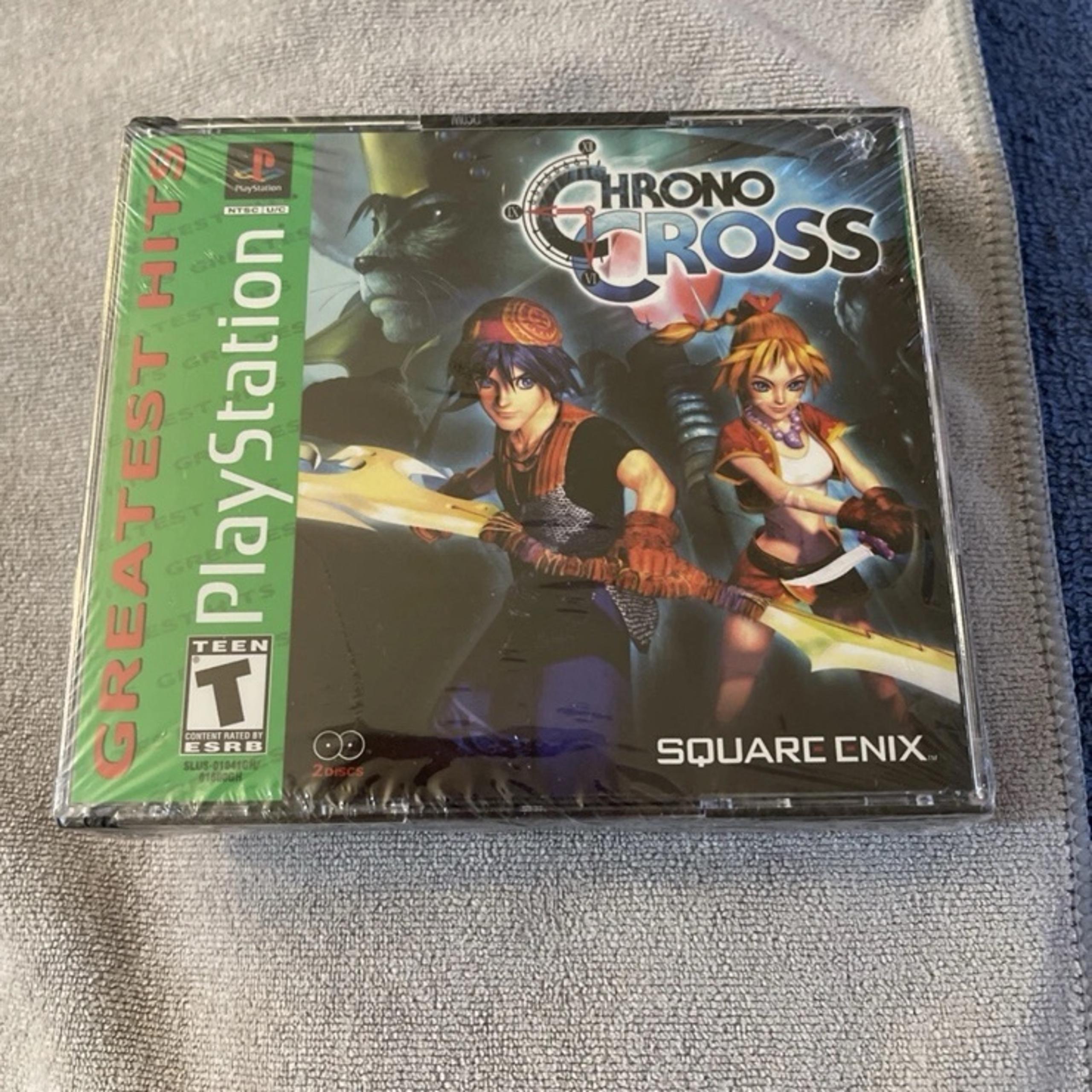 Chrono Cross Sony PlayStation 1 PS1 BRAND NEW Factory SEALED Square Enix