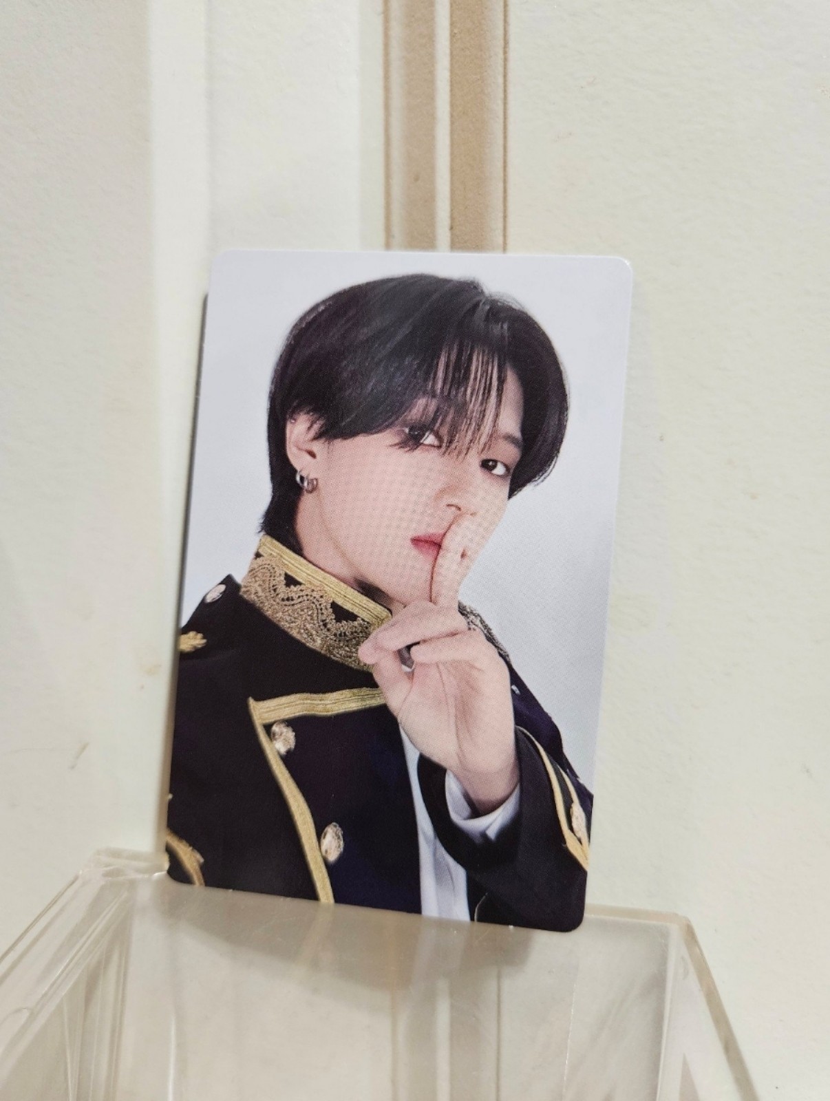 Ateez Destiny's Memories Wooyoung photocard 50,000 Won purchase benefit