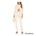 NWT WEWOREWHAT Revolve Cream Icon High Rise Rigid Denim Straight Leg Jean Sz 31