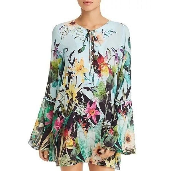 Nanette Lepore Bloomin' Botanical Tunic Cover-Up - Multi SZM