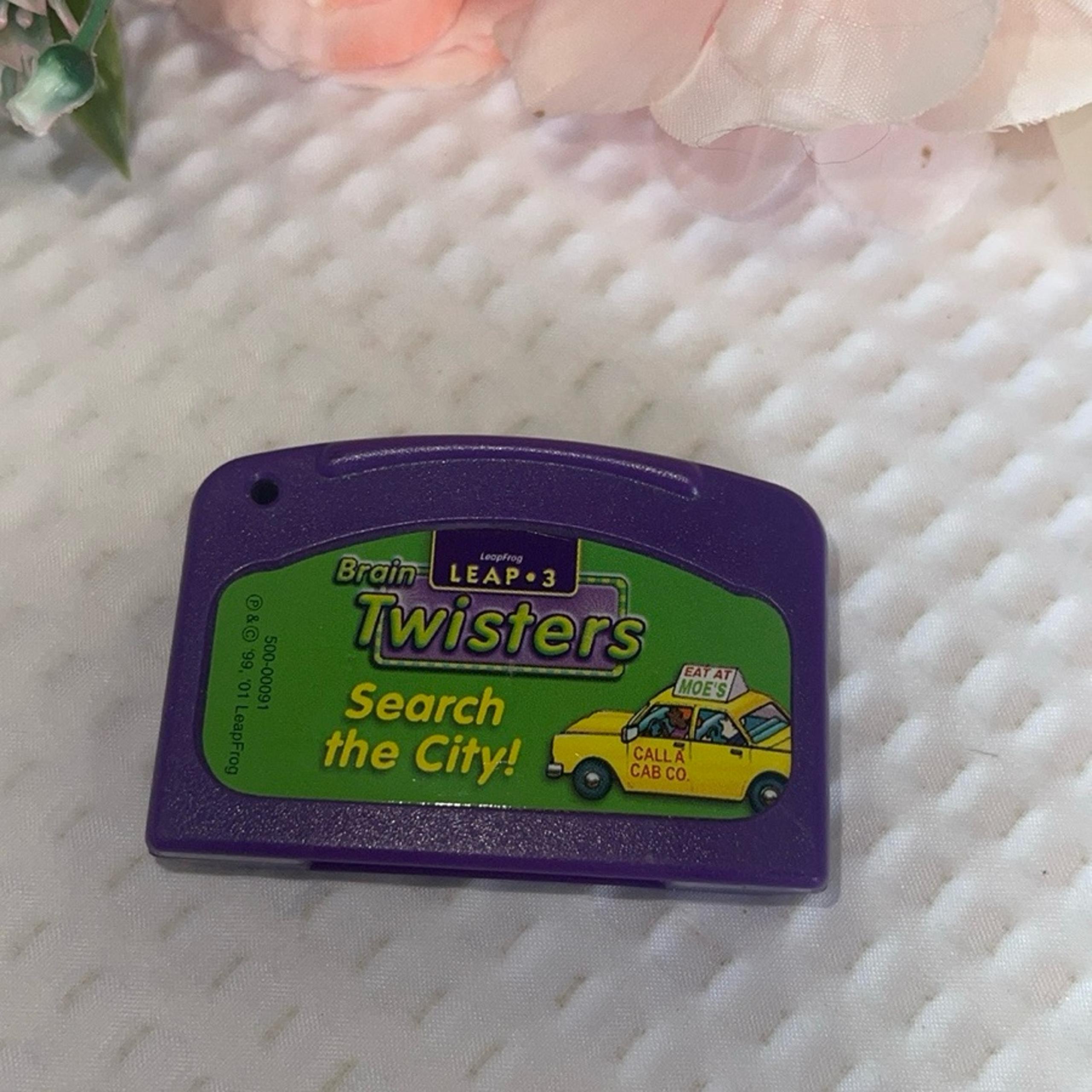 LEAPFROG Leap 3 Brain Twisters Search The City Game Cartridge Only Leap Frog