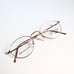 SUPERTHIN 2 Marchon stainless steel Italy Mauve 49-20 140 round frame slim N14