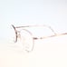 SUPERTHIN 2 Marchon stainless steel Italy Mauve 49-20 140 round frame slim N14