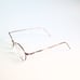 SUPERTHIN 2 Marchon stainless steel Italy Mauve 49-20 140 round frame slim N14