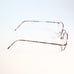 SUPERTHIN 2 Marchon stainless steel Italy Mauve 49-20 140 round frame slim N14