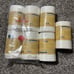 Lot of 7 Blue Snail Bamboo Unscented Diaper Liners - Natural Antibacterial