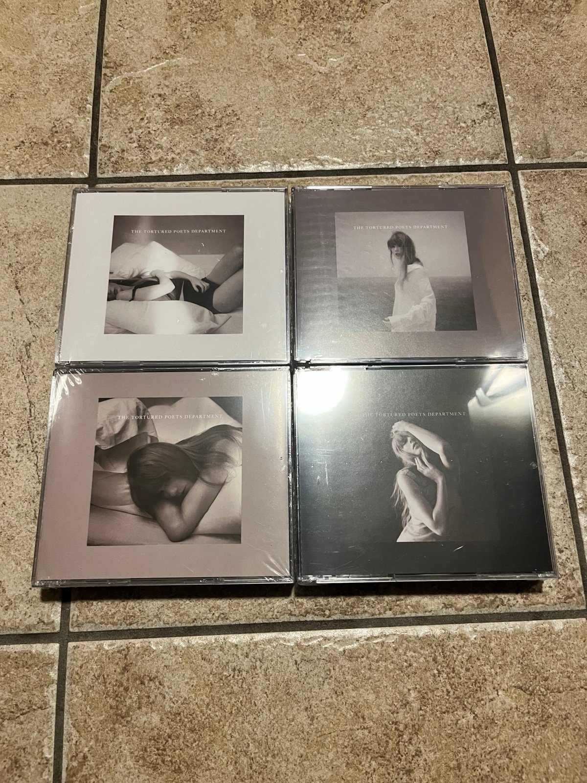 Taylor Swift TTPD Deluxe Collector’s CD Set (ALL 4) + Fortnight Single CD