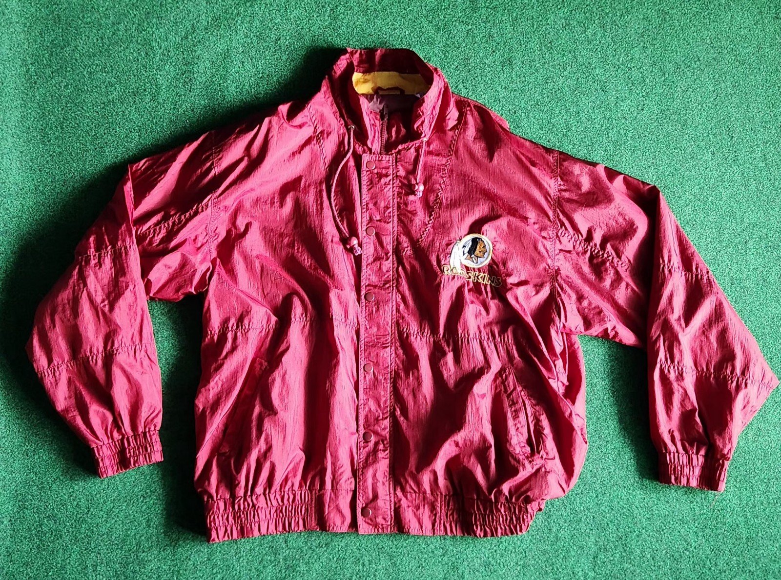 Vintage NFL Redskins bomber jacket Campri Washington football 90s Men Size XXL
