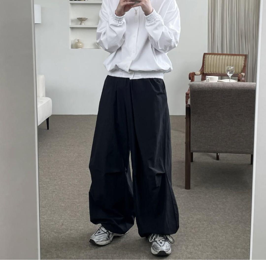 【YOURNUS】Staff Bijou Nylon Balloon Pants YOURNUS】Staff Bijou Nylon Balloon Pants (YOURNUS/ボトムス