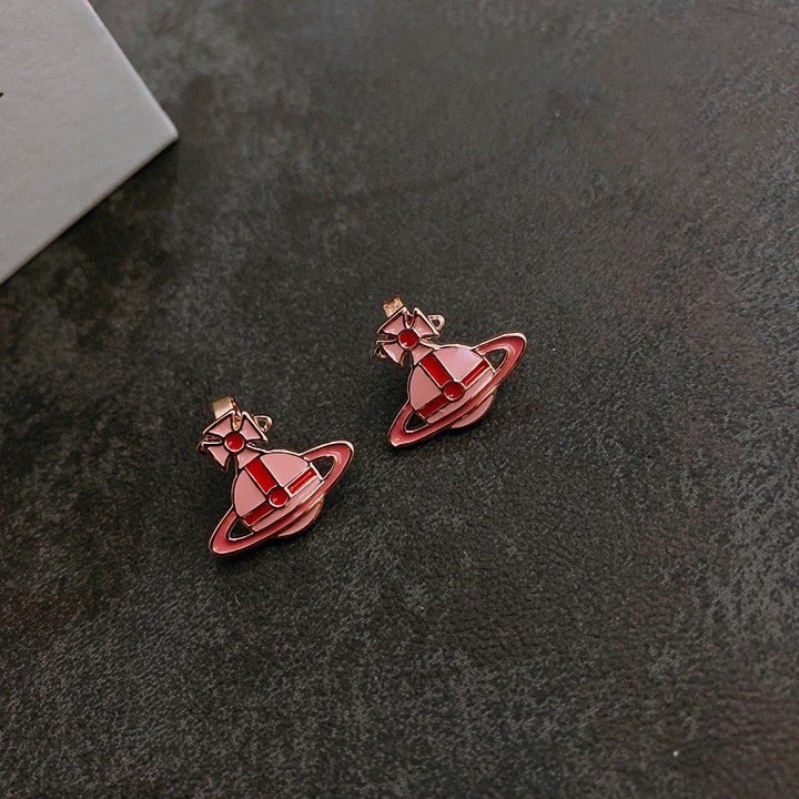 Classical Vivienne Westwood Pink Earrings