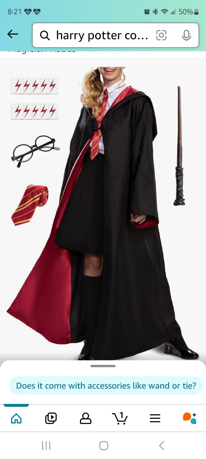 Harry Potter Costume XL