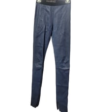 Neil Barrett blue leather pants size xs