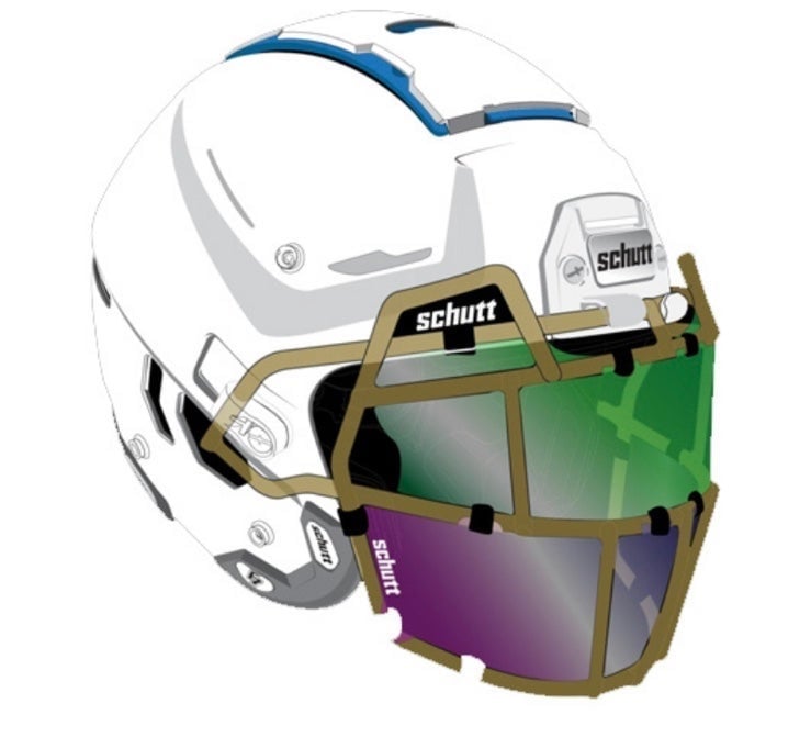 Football Helmet Splash Shield