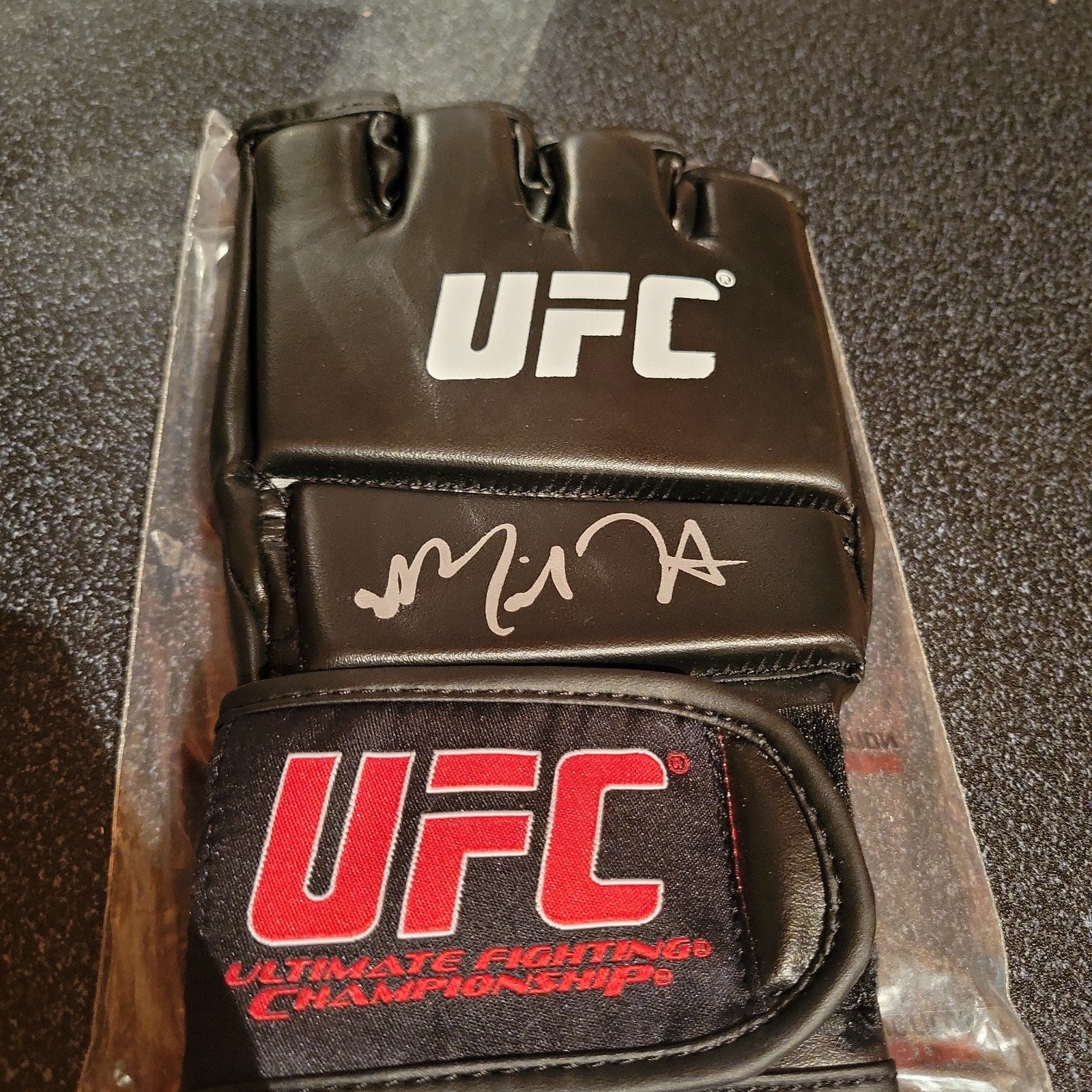 Signed UFC glove