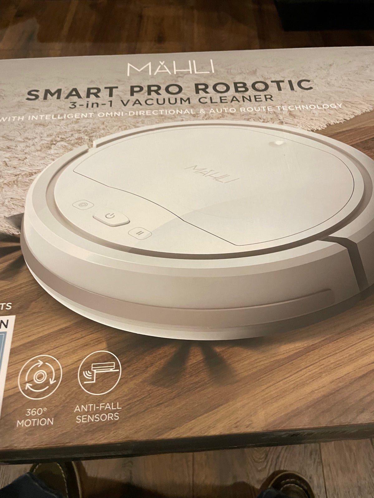 Mahli Robotic 3in1 Vacuum Cleaner. Condition is