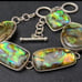 Beautiful LUCAS LAMETH Abalone Sterling Silver Toggle Bracelet Approx. 7.5