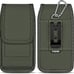 ykooe Cell Phone Holster for iPhone 16 Pro Max, iPhone 16 Plus,