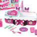 Figaro and a walk, Minnie's pet carrier, play kitchen set.