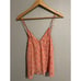 Vintage Divided H&M Womens Top EU 38 US 8 Pink Floral Strappy Babydoll Fairy Y2K