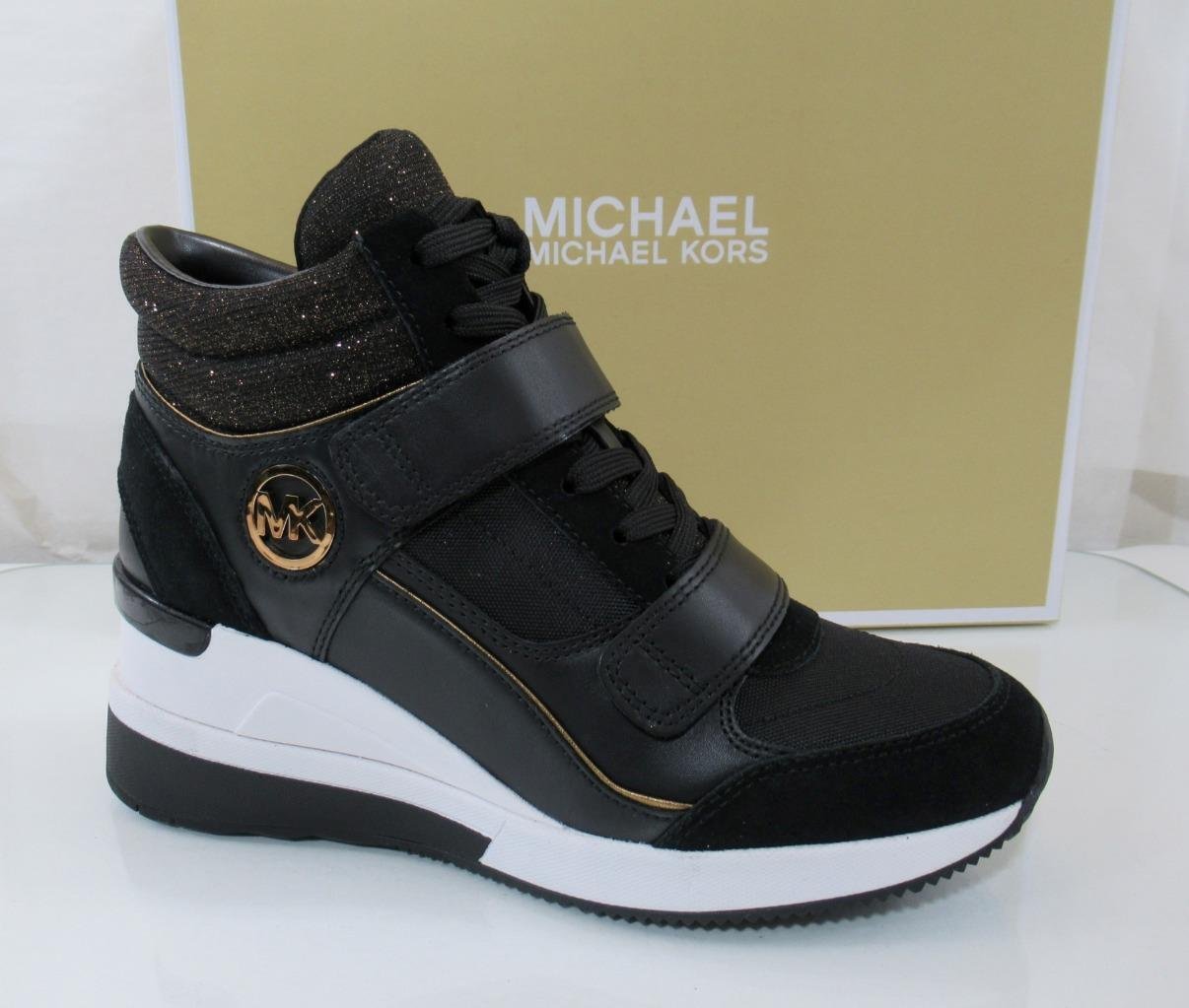 michael kors wedge trainer