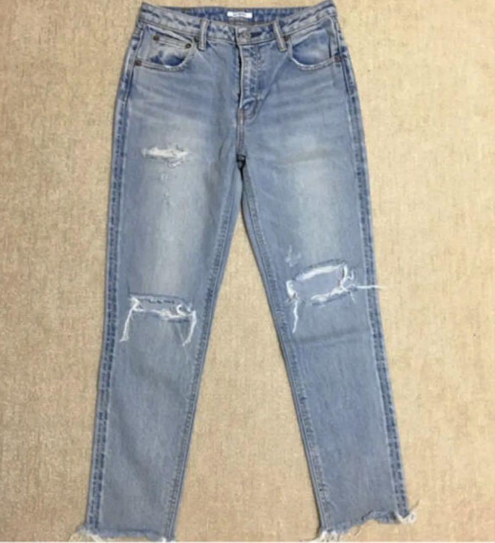 SLY CLIFF JW CRASH ANKLE SLIM-C Denim