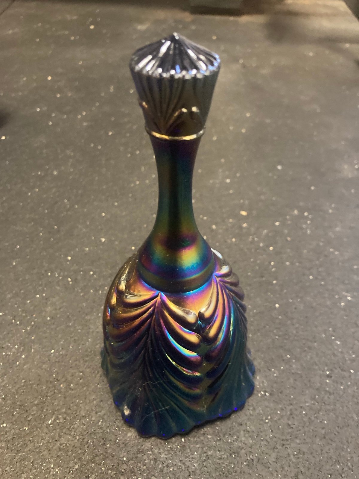 Vintage glass bell FENTON