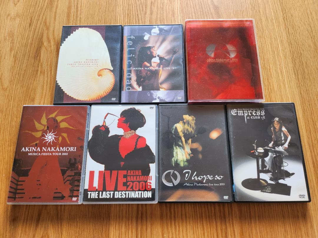Akina Nakamori Live DVD 7-Disc Set