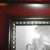 sz9x7 BEADED FRAMED MAHATMA GANDHI PHOTO QUOTE FIRST THEY IGNORE YOU LD 2177
