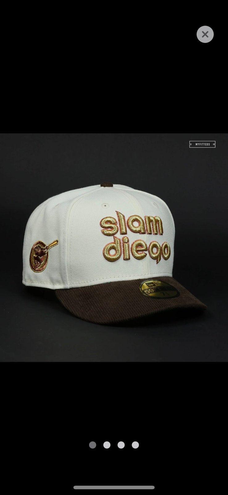 Myfitteds San Diego padres slam Diego size 7 5/8 brand new