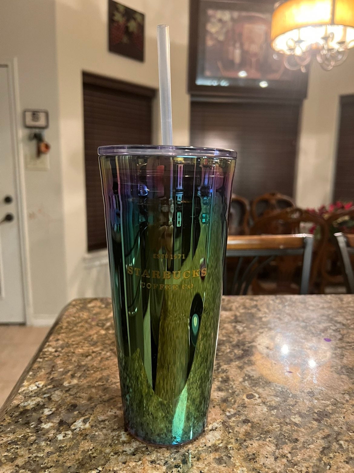 Starbucks glass tumbler