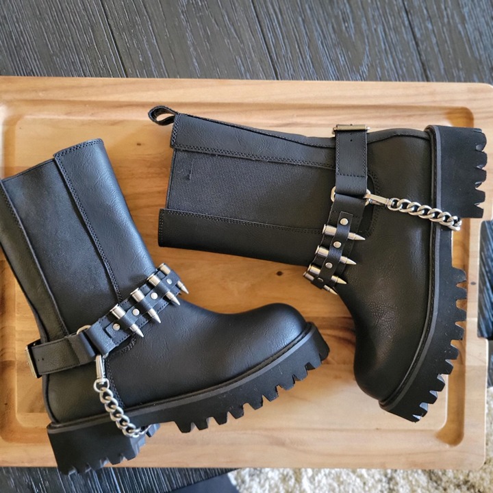KILLSTAR Faux Leather Boots for Women Mercari