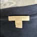 Men's Black Burberry Polo