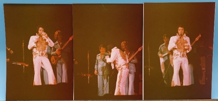 Elvis Presley in concert Photos