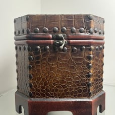 Alligator Skin Latch Box