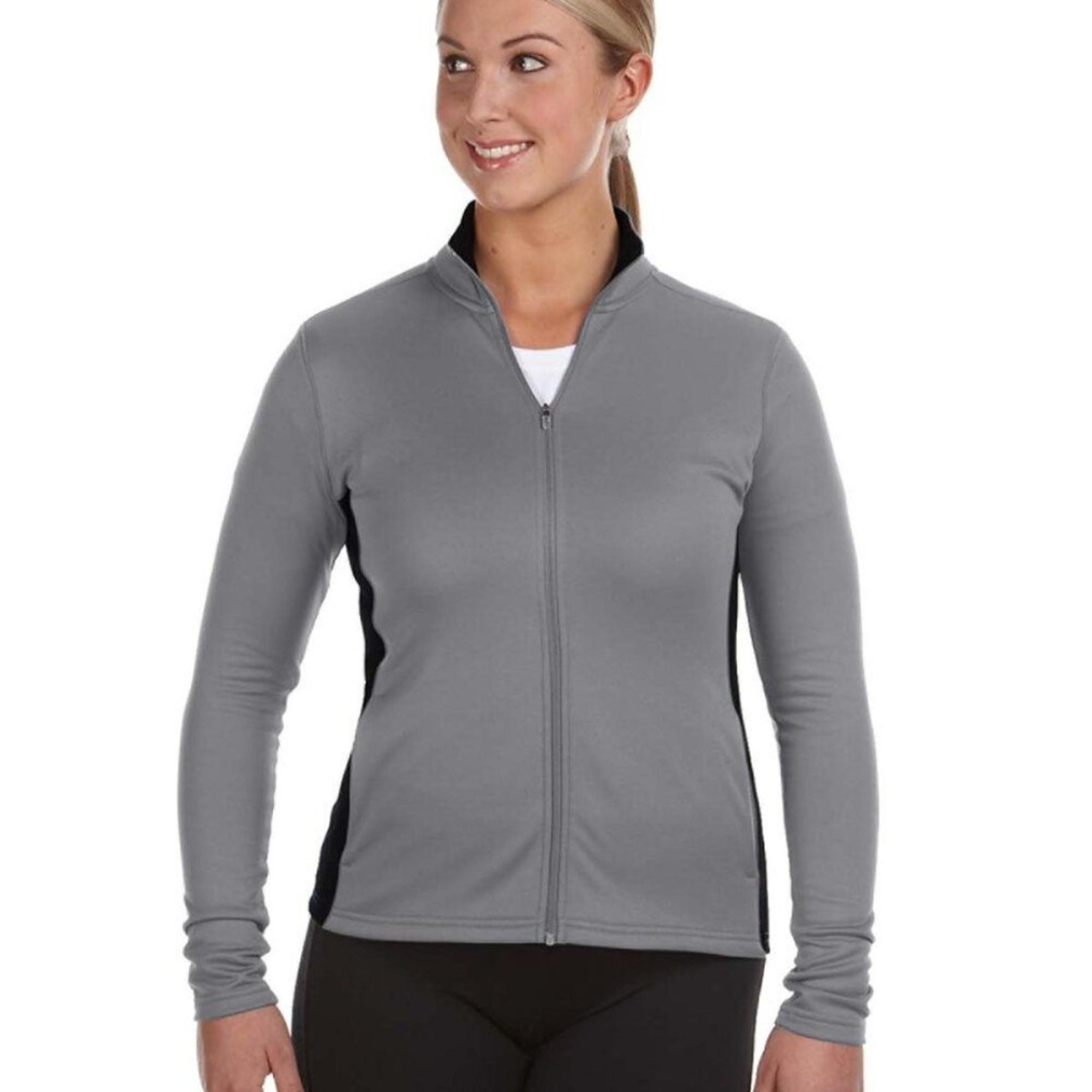 NEW Gray Sz XS Athletic Full Zip Performance Jacket with Pockets - Champion