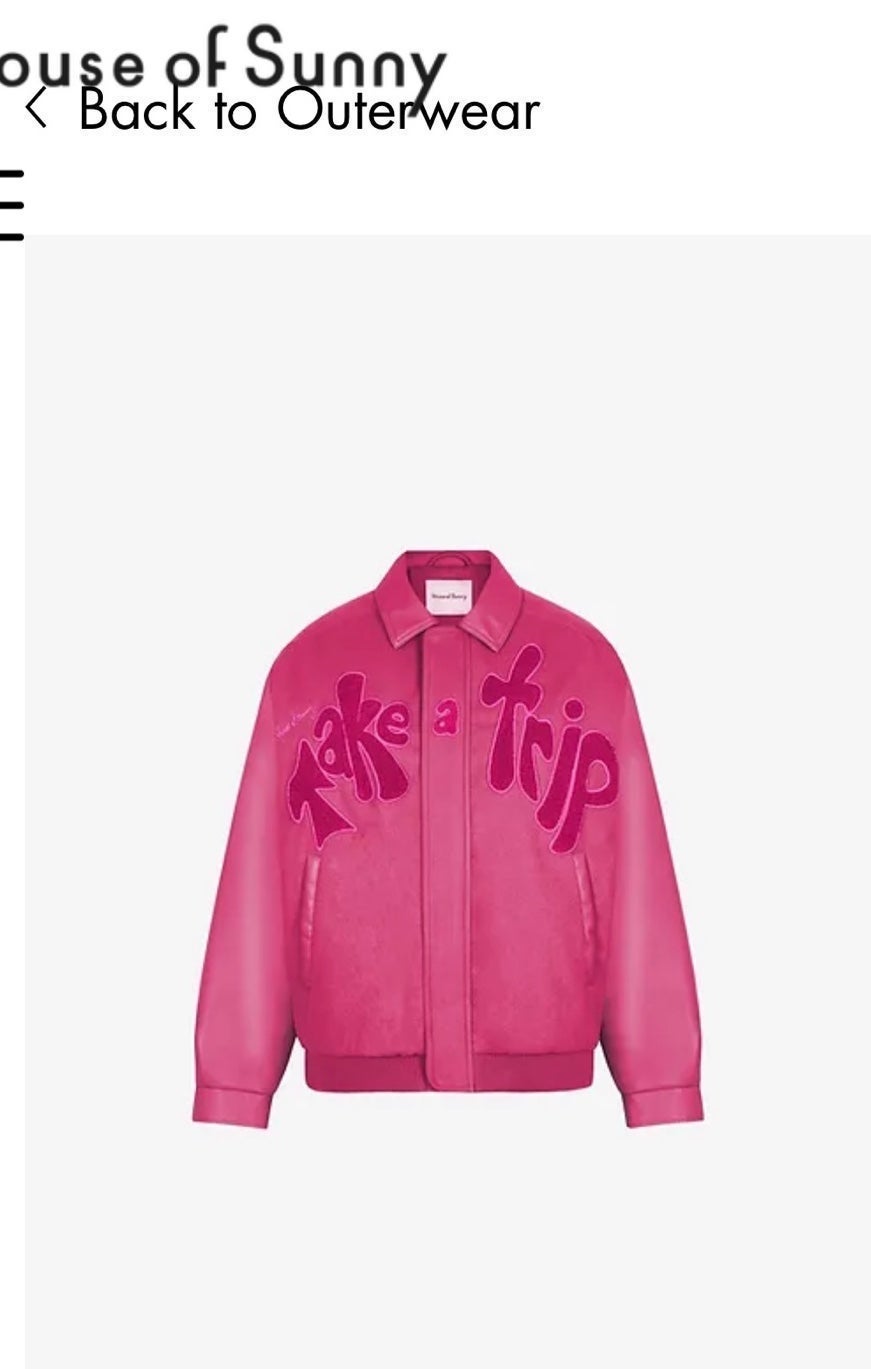 house of sunny bomber jacket M size