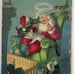 Vintage Night Before Christmas Book By Whitman A-Giant Tell-A-Tale Copyright1957