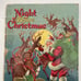 Vintage Night Before Christmas Book By Whitman A-Giant Tell-A-Tale Copyright1957