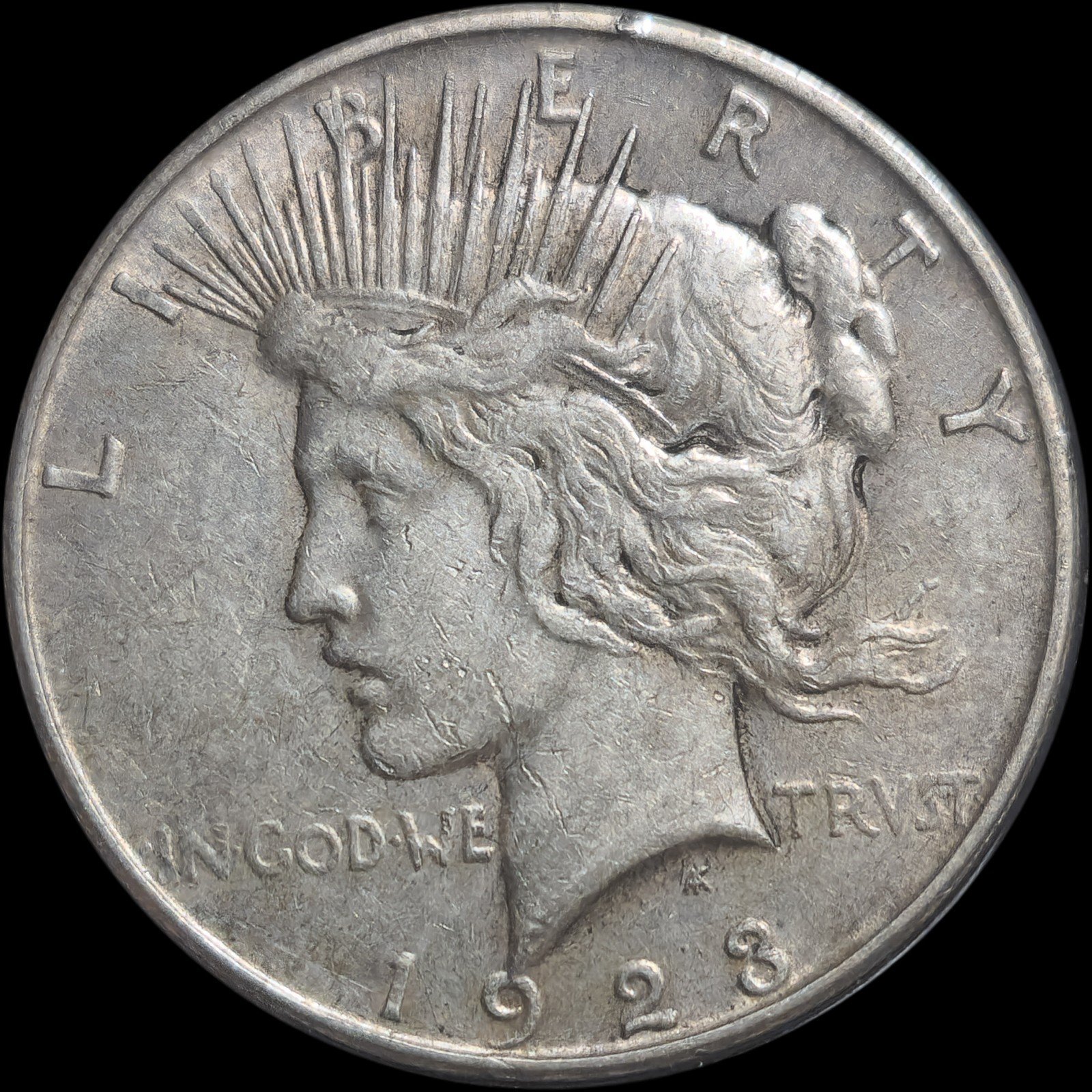 1923-D Peace Dollar