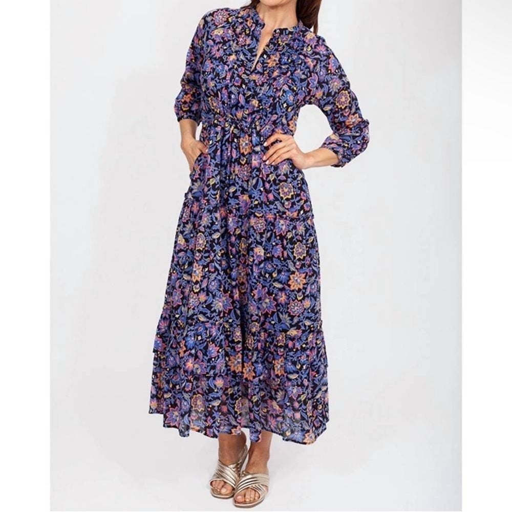 BANJANAN bazaar dress in black